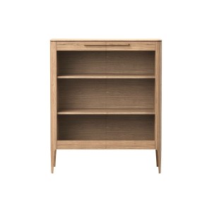 Витрина Type oak стеклянная высота 120 см (натуральный дуб)
