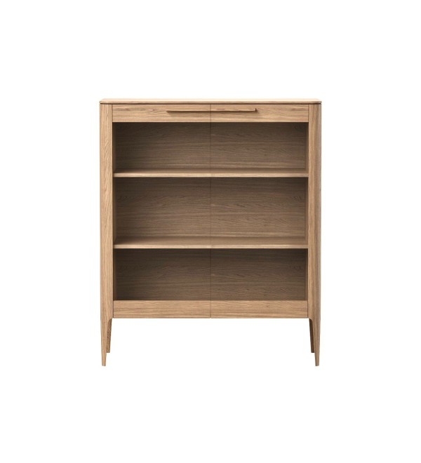 Витрина Type oak стеклянная высота 120 см (натуральный дуб)