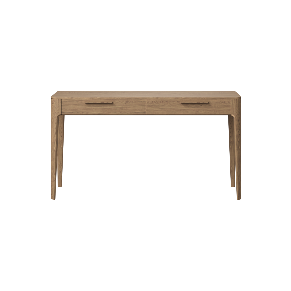 Консоль Type oak 2 ящика ширина 140 см (натуральный дуб)