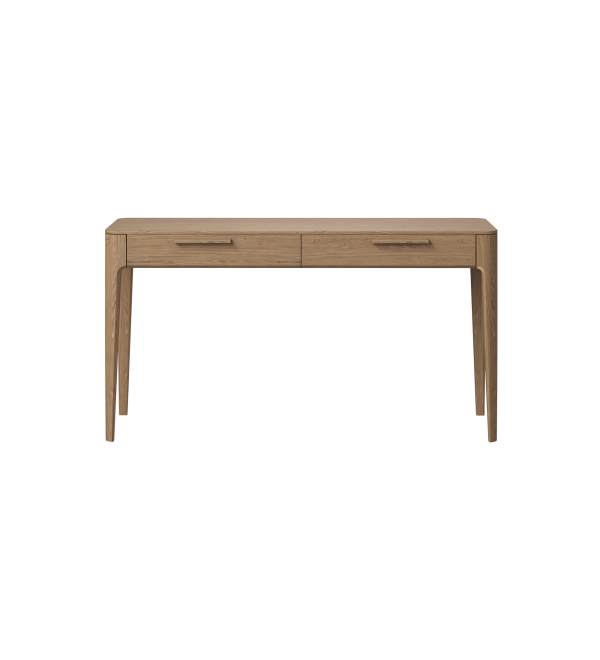 Консоль Type oak 2 ящика ширина 140 см (натуральный дуб)