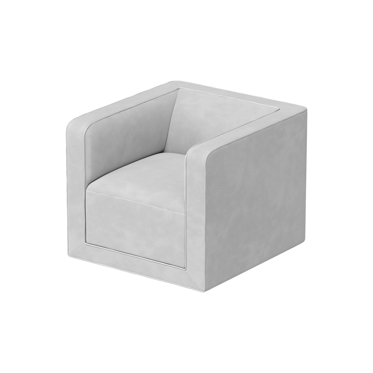 Кресло Cube (серый, антивандальная)