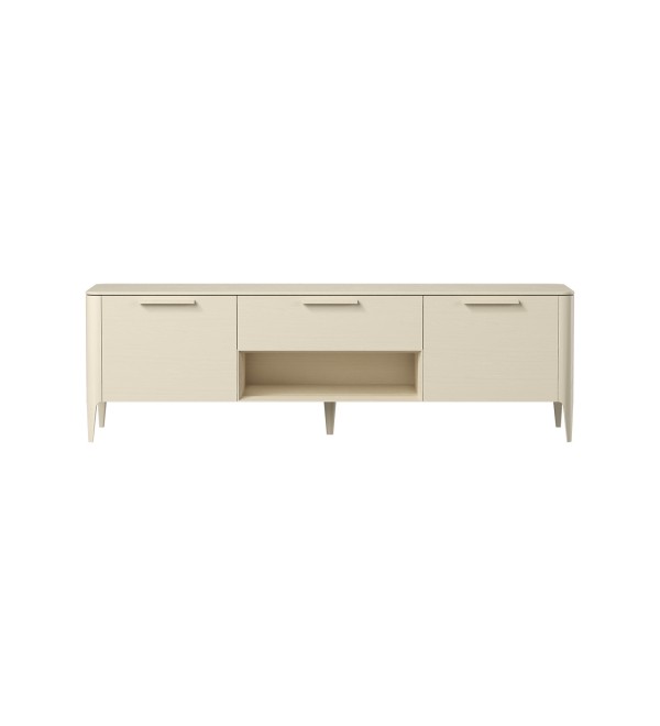 Тумба Type oak под ТВ ширина 180 см (молочный)