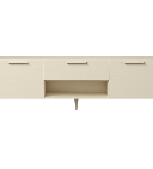 Тумба Type oak под ТВ ширина 180 см (молочный)