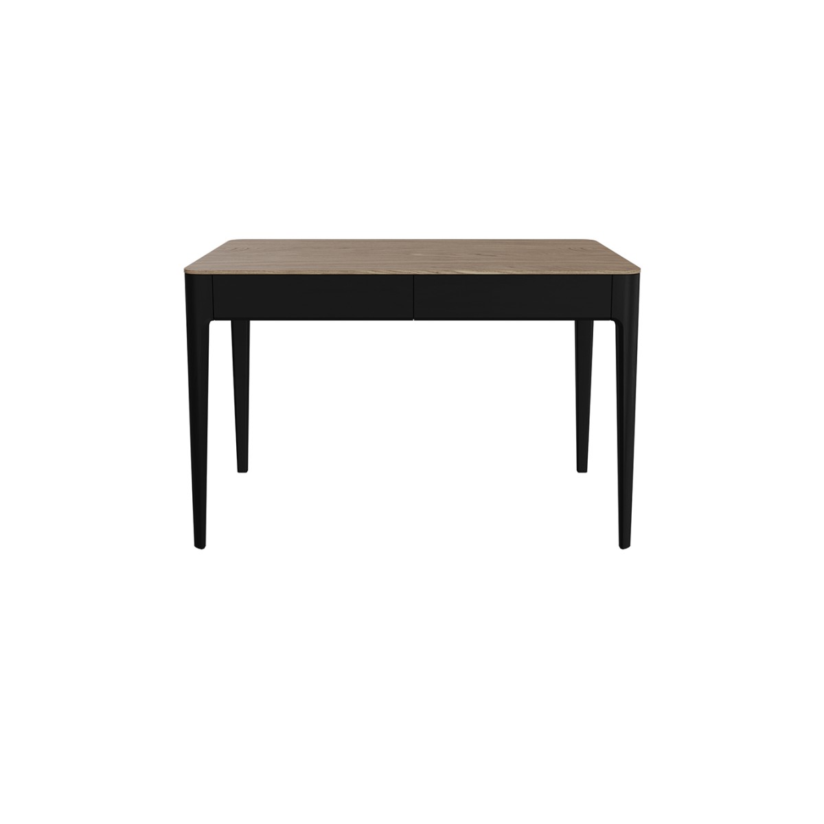 Стол письменный Type oak 120*60 см (натуральный дуб, черный)
