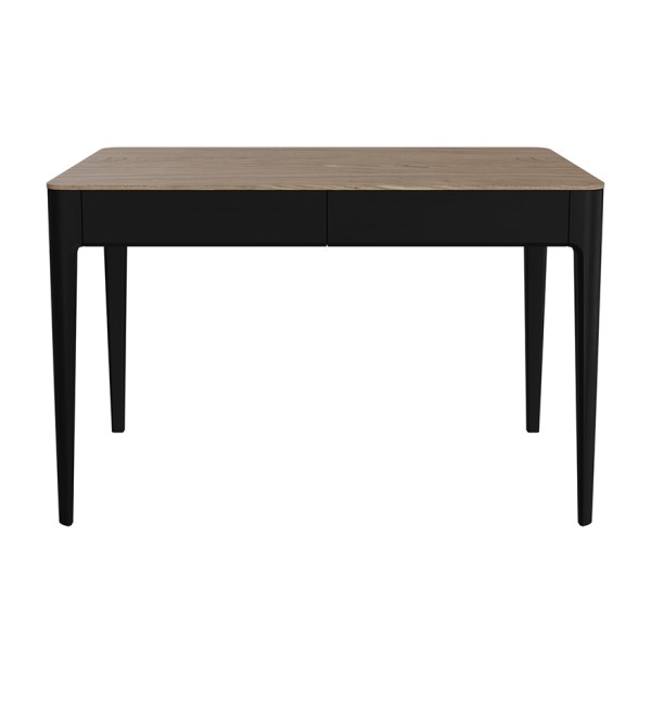 Стол письменный Type oak 120*60 см (натуральный дуб, черный)