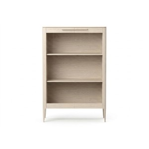 Витрина Type oak стеклянная высота 150 см (беленый дуб)