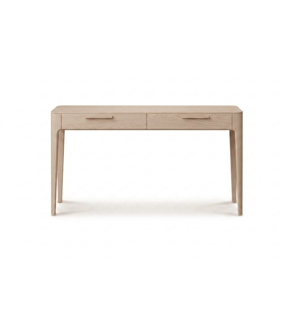 Консоль Type oak 2 ящика ширина 140 см (беленый дуб)