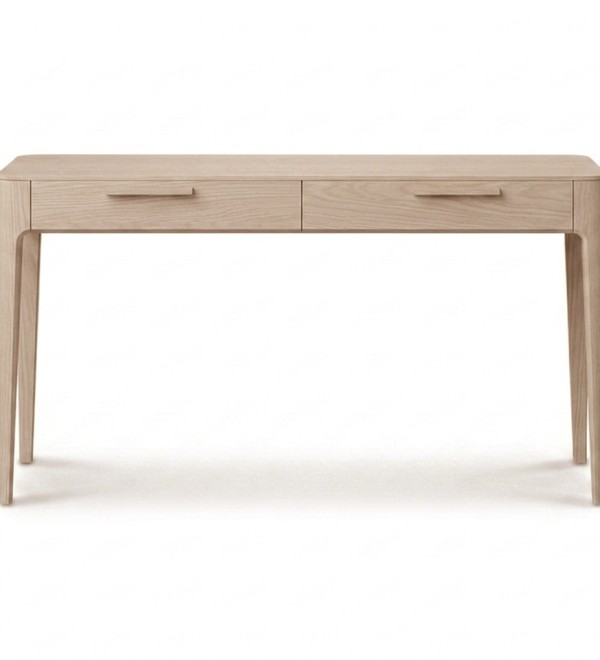 Консоль Type oak 2 ящика ширина 140 см (беленый дуб)