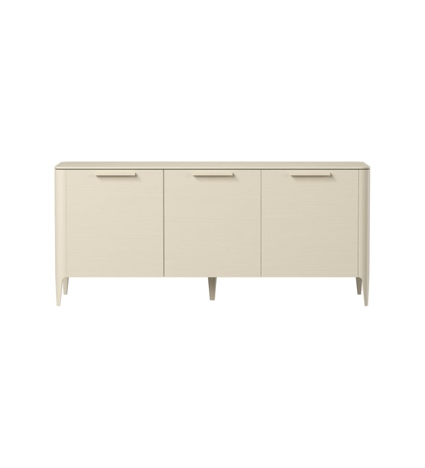 Тумба Type oak 3 двери ширина 160 см (молочный)