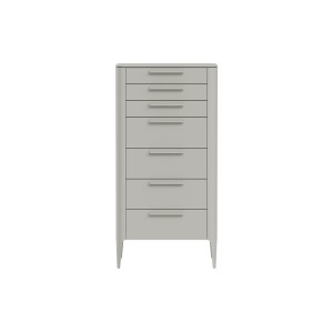 Комод Type высокии? 7 ящиков (серо-бежевый)