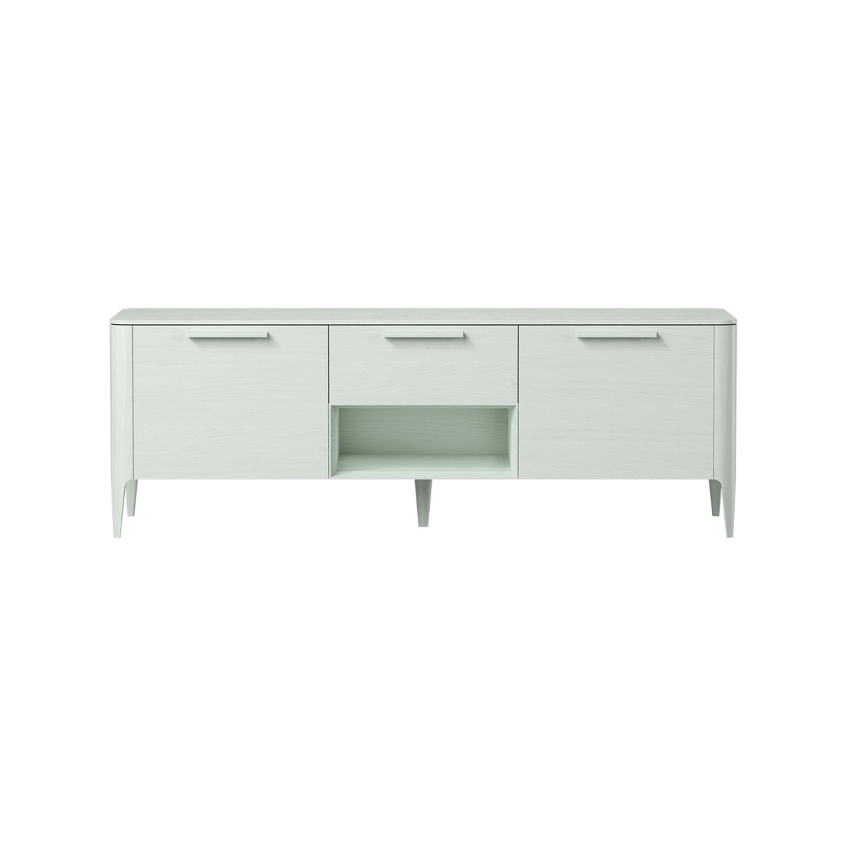 Тумба Type oak под ТВ ширина 160 см (белый)