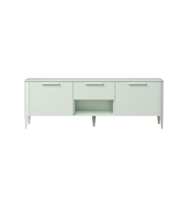 Тумба Type oak под ТВ ширина 160 см (белый)