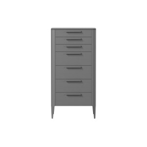 Комод Type oak высокии? 7 ящиков (серый)