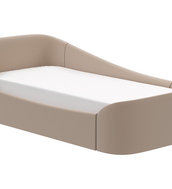 Диван-кровать KIDI Soft с низким изножьем 90*200 см R (бежевый)