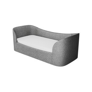 Диван-кровать KIDI Soft 90*200 см (серый, рогожка)