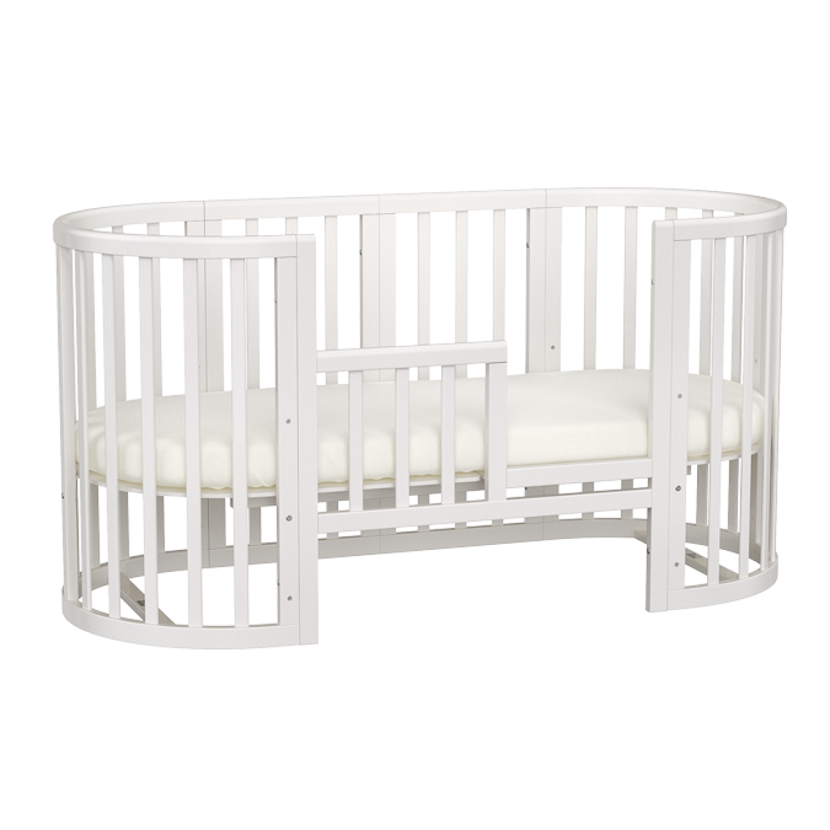 Бортик-ограничитель для кроватки Ellipsebed 165 см (белый)