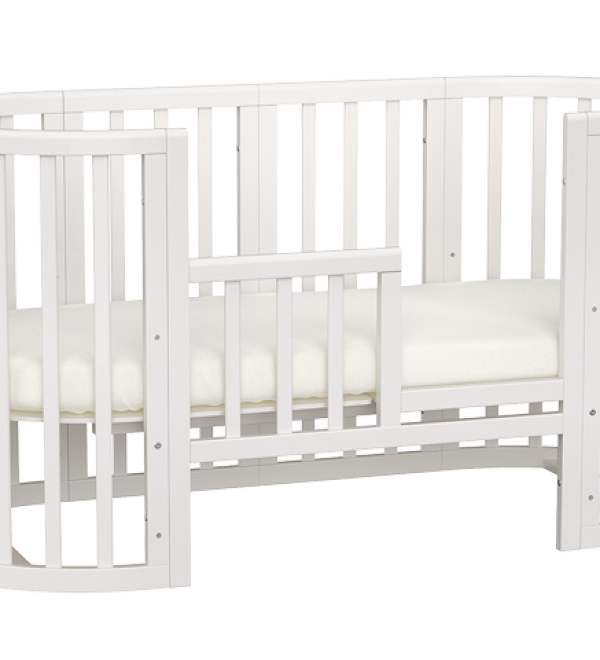 Бортик-ограничитель для кроватки Ellipsebed 165 см (белый)