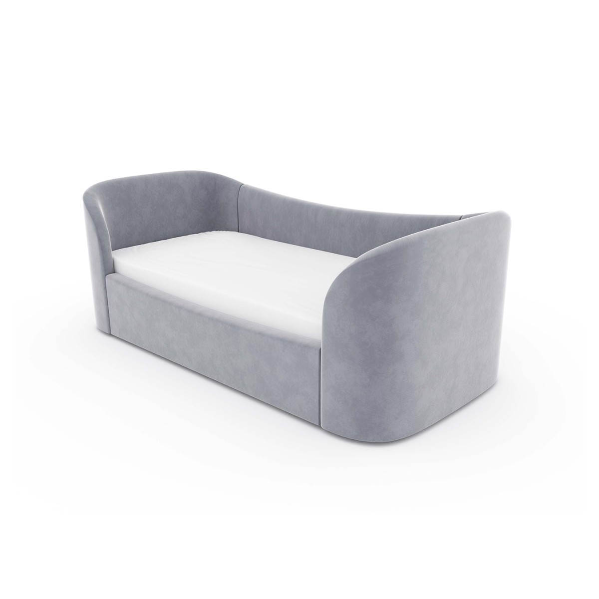 Диван-кровать KIDI Soft 90*200 см антивандальная ткань (серый)