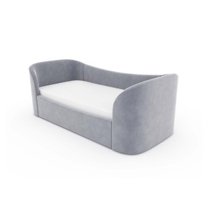 Диван-кровать KIDI Soft 90*200 см антивандальная ткань (серый)