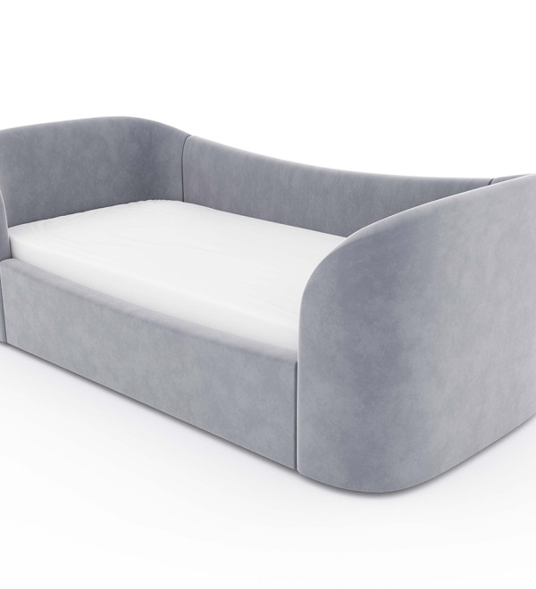 Диван-кровать KIDI Soft 90*200 см антивандальная ткань (серый)