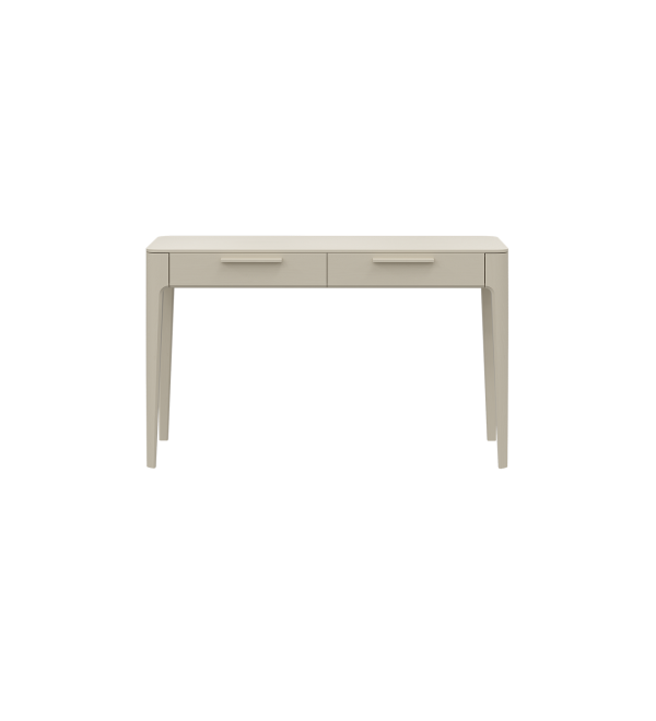 Консоль Type oak 2 ящика ширина 120 см (молочный)