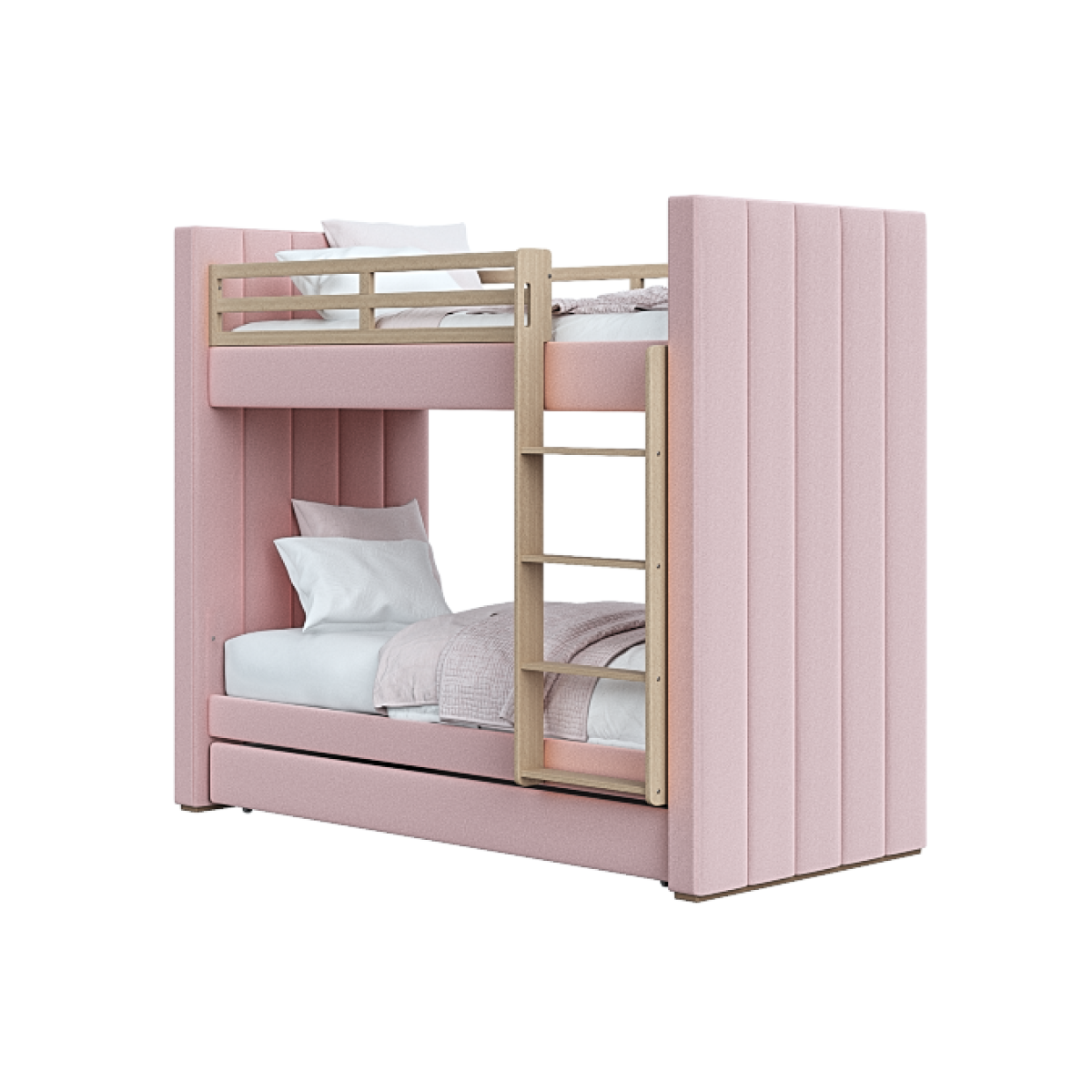 Кровать двухъярусная Cosy (розовый)