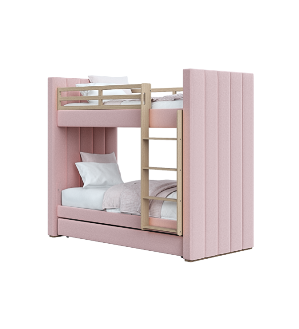 Кровать двухъярусная Cosy (розовый)