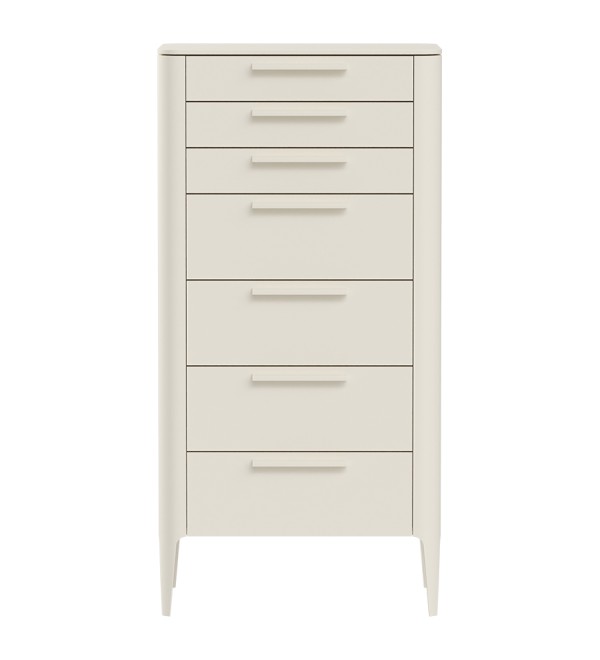 Комод Type высокии? 7 ящиков (молочный)