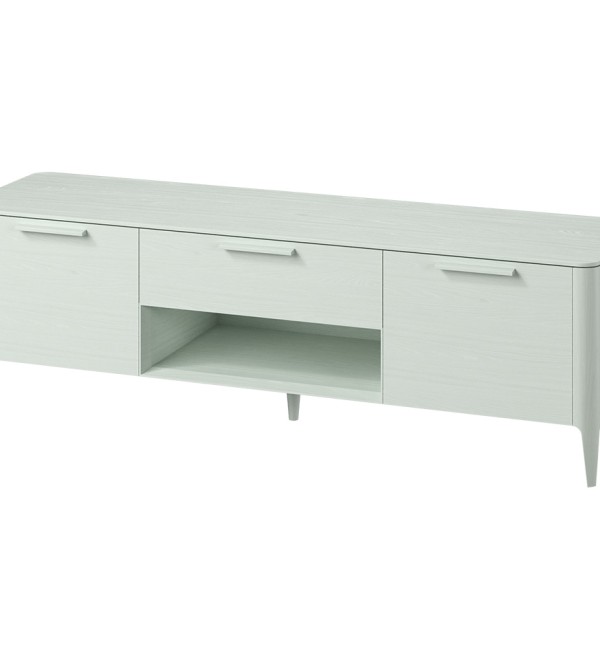 Тумба Type oak под ТВ ширина 180 см (белый)