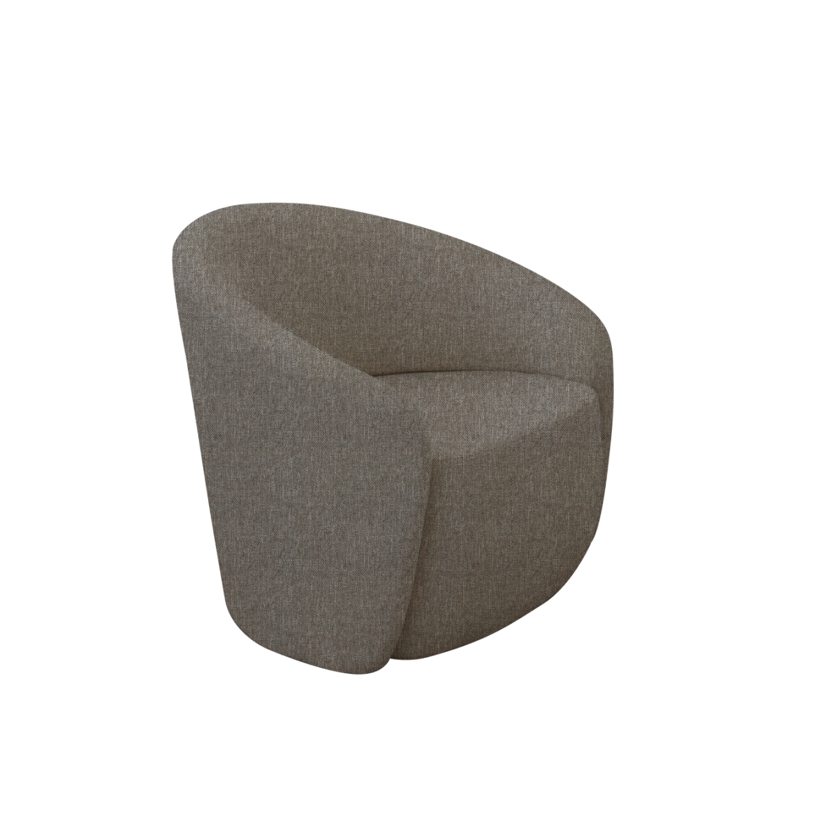 Кресло Ellipse E7.1 (коричневый, рогожка)