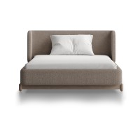 Кровать Basic спальное место 120*200 см (бежевый, букле)