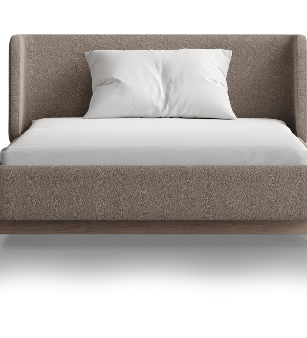 Кровать Basic спальное место 120*200 см (бежевый, букле)