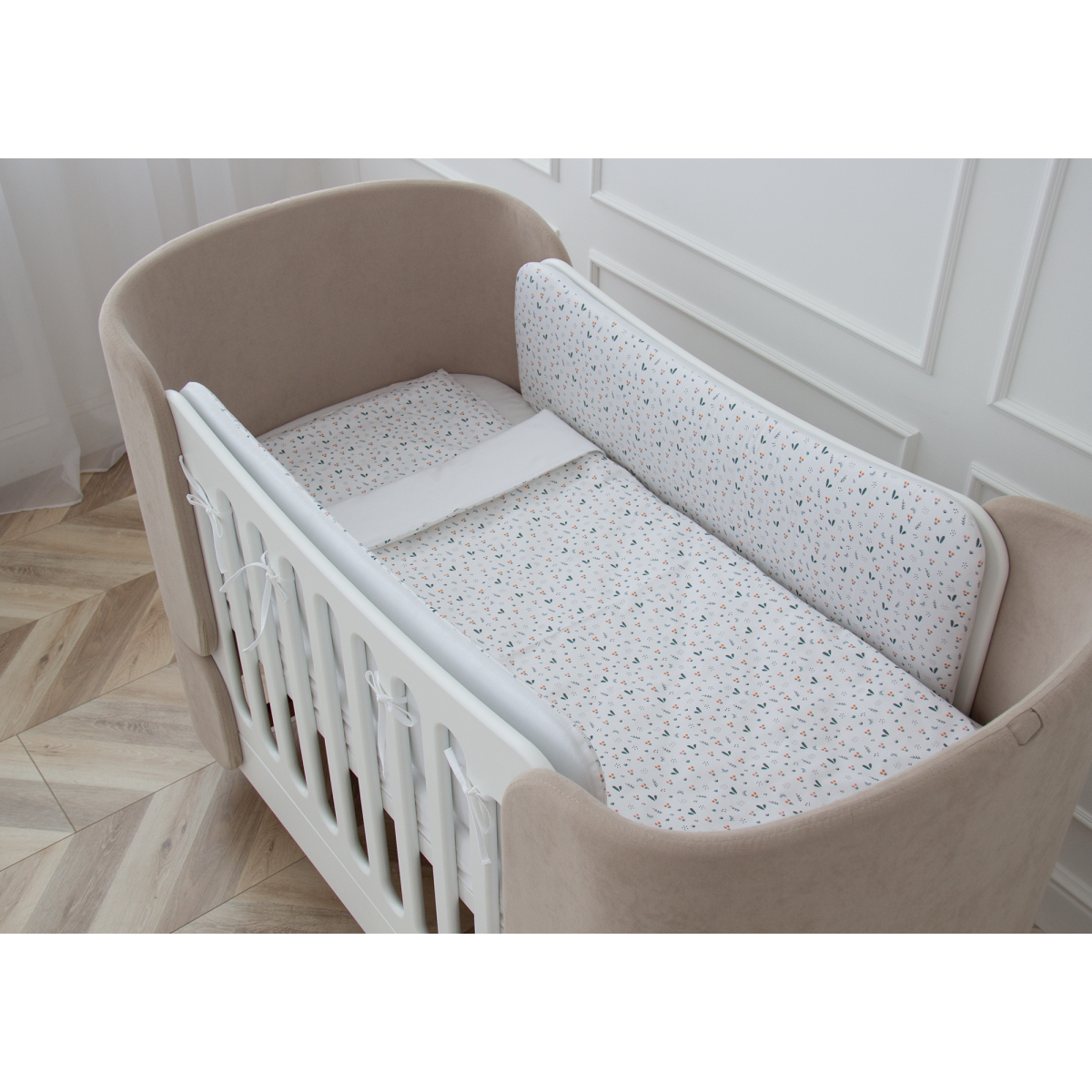 Мягкие бортики для кроватки KIDI soft