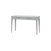 Консоль Type oak 2 ящика ширина 120 см (светло-серый)