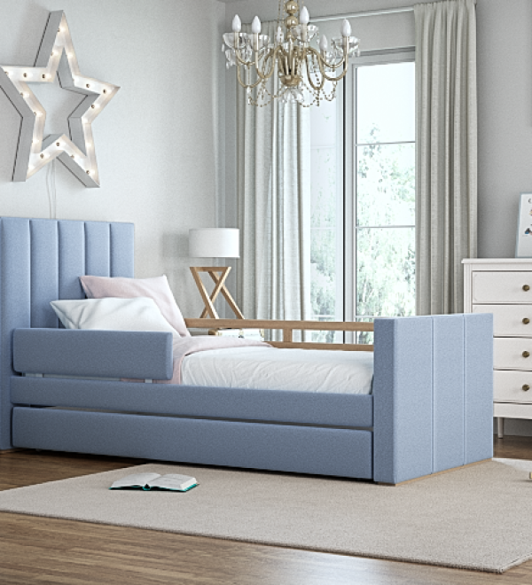 Кровать подростковая Cosy спальное место 90*200 см (голубой)
