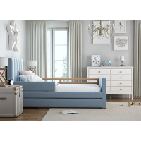 Кровать подростковая Cosy спальное место 90*200 см (голубой)