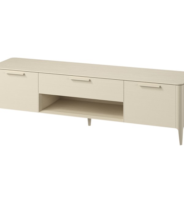 Тумба Type oak под ТВ ширина 200 см (молочный)