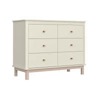 Комод Classic 6 ящиков (молочный)