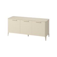 Тумба Type oak 3 двери ширина 160 см (молочный)