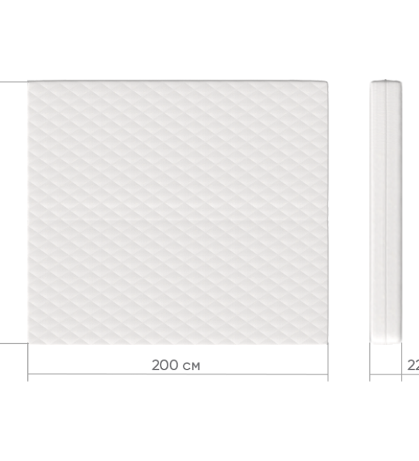Матрас кокос/eco-foam/латекс 22 см (180*200 см)