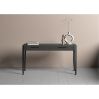 Консоль Type oak 2 ящика ширина 140 см (черный)