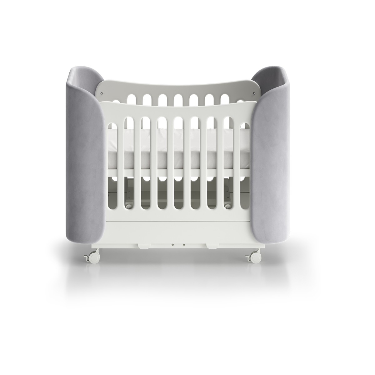 Маятник для кроватки KIDI soft mini cпальное место 60*120 см (белый)