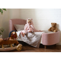 Кровать KIDI Soft для детей от 2 до 4 лет (розовый)