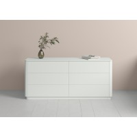 Комод Tammi 6 ящиков ширина 170 см (белый)