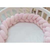 Бортик плетёный для люльки Ellipsebed (розовый)