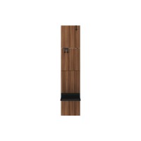 Вешалка Stripe M (орех, черный)