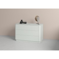Комод Tammi 3 ящика ширина 120 см (светло-серый)