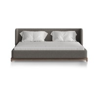 Кровать Basic спальное место 180*200 см (капучино, твид)
