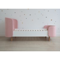 Кровать подростковая KIDI Soft размер М (розовый)
