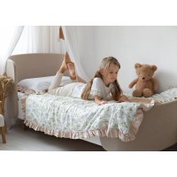 Кровать подростковая KIDI Soft размер М (бежевый)